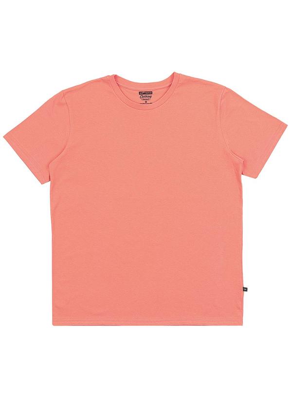 Camiseta Basica Adulto Laranja