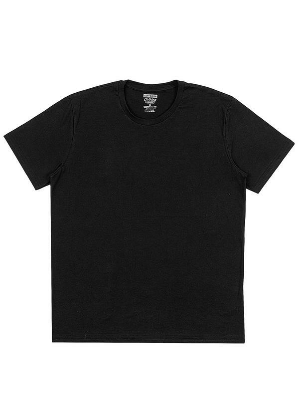 Camiseta Basica Adulto Preto
