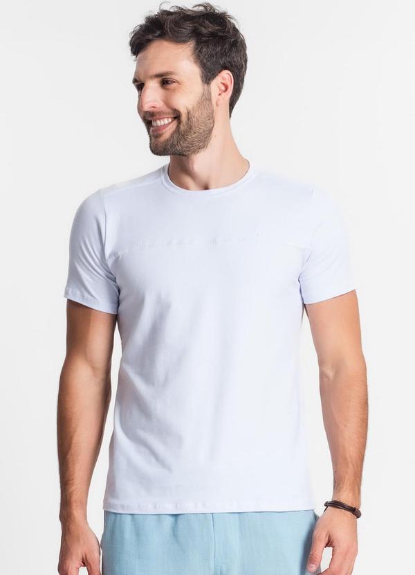Camiseta Básica Masculina Branco