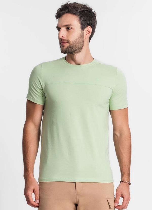 Camiseta Básica Masculina Verde