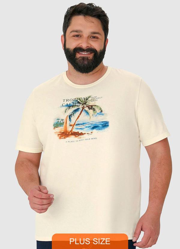 Camiseta Bege Litoral