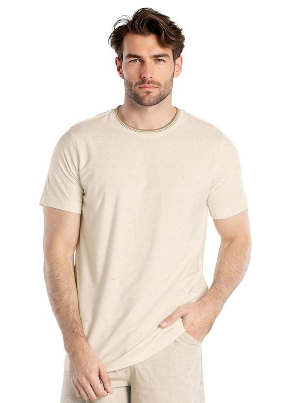 Camiseta Comfort Bege