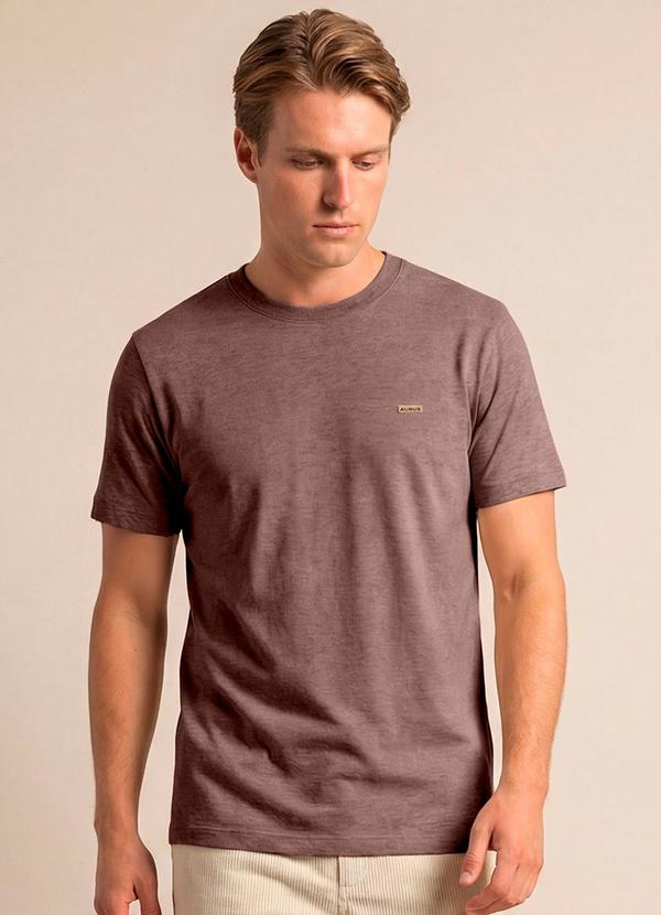 Camiseta Comfort Marrom