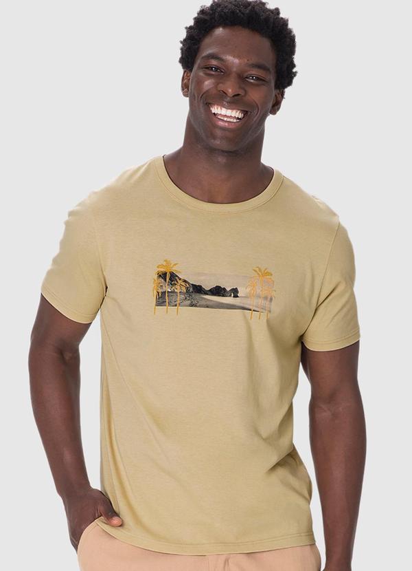 Vista 2 Camiseta Costa Tropical Cáqui Malwee Malwee