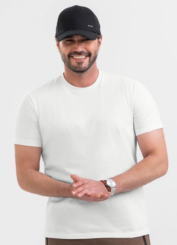 Camiseta em Algodão Branco