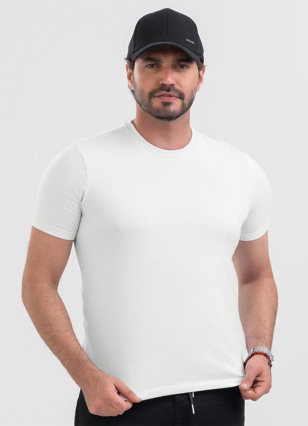 Camiseta em Algodão Branco