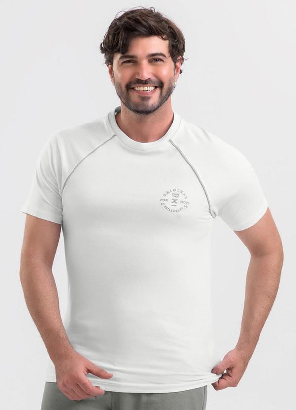 Camiseta em Algodão Branco