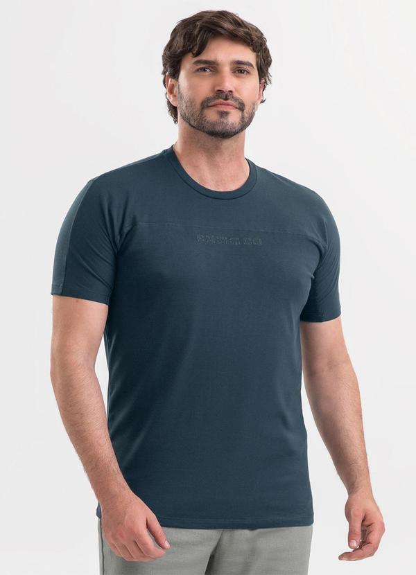 Camiseta em Algodão Cinza Médio