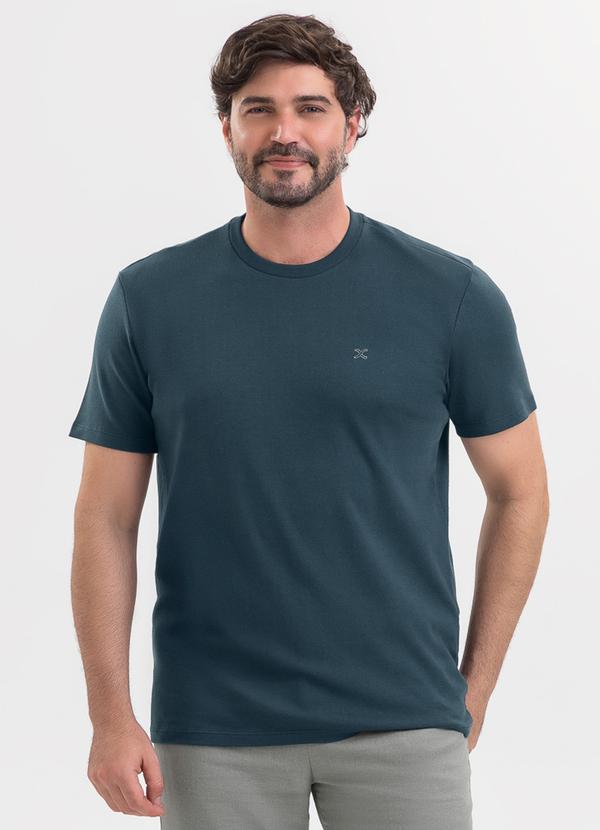 Camiseta em Algodão Cinza Médio