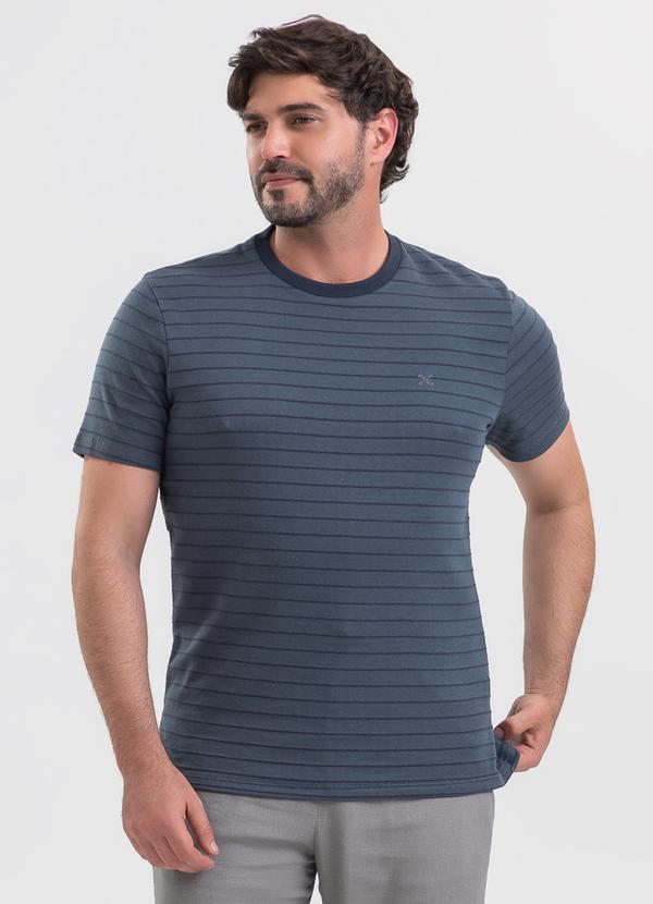 Camiseta em Algodão Cinza Médio
