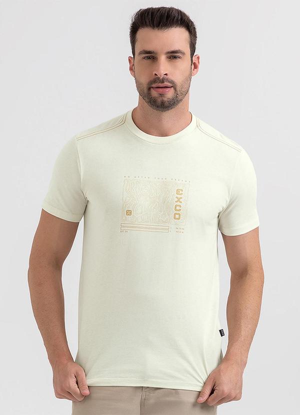 Camiseta em Algodão Off White