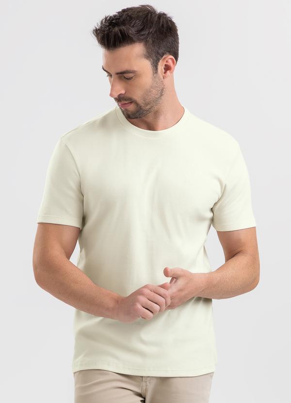 Camiseta em Algodão Off White