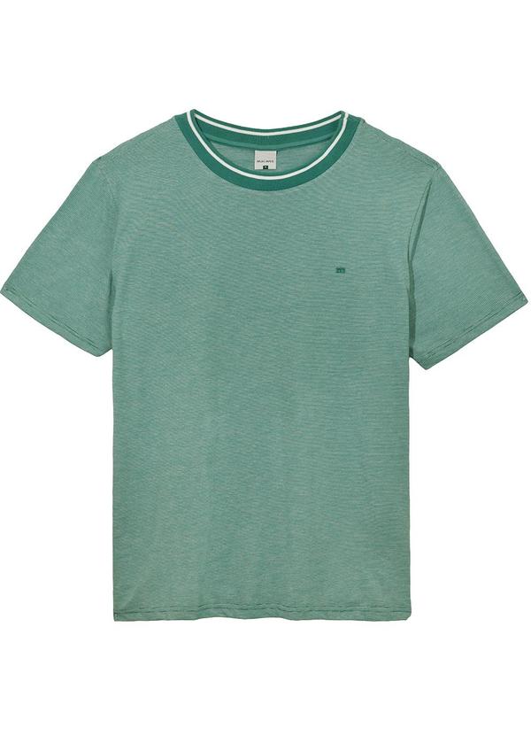 Vista 2 Camiseta em Malha Fio a Fio Verde Malwee Malwee