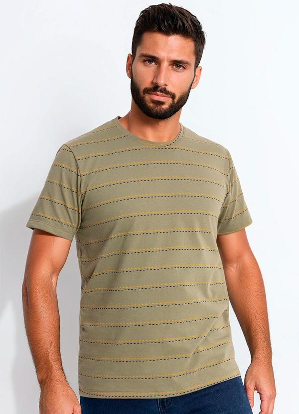 Camiseta em Malha Verde