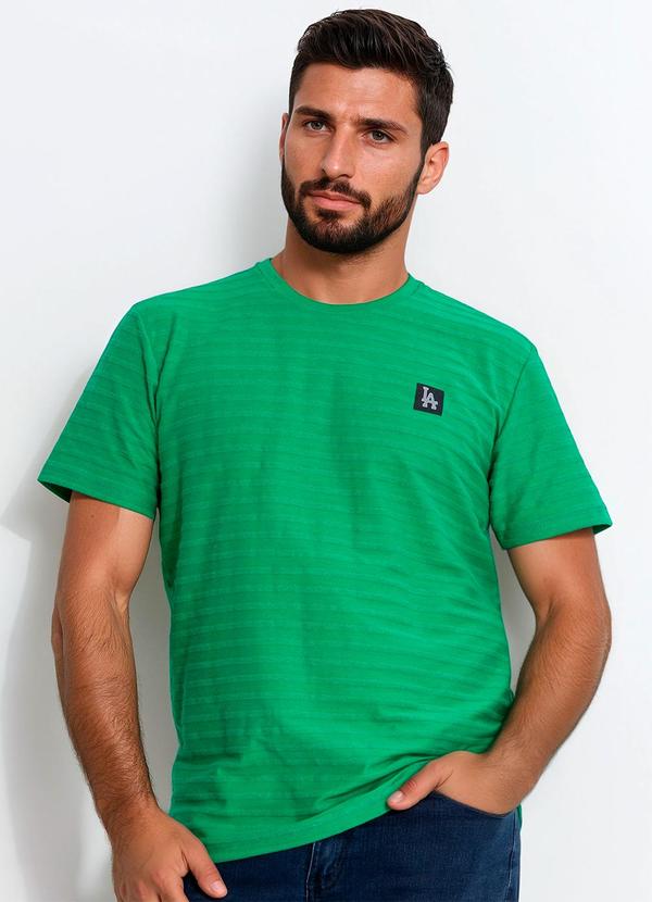 Camiseta em Malha Verde