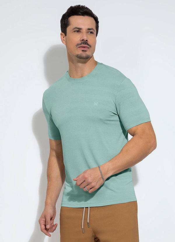Vista 2 Camiseta em Malha Verde Bento Bento