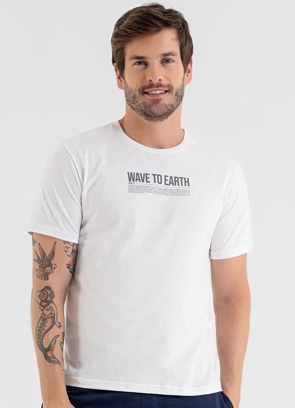Vista 2 Camiseta em Meia Malha Branco The Philippines The Philippines