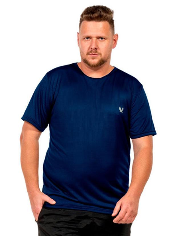 Camiseta Estampa Masculina Azul
