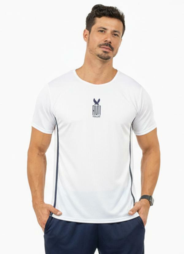 Camiseta Estampa Masculina Branco