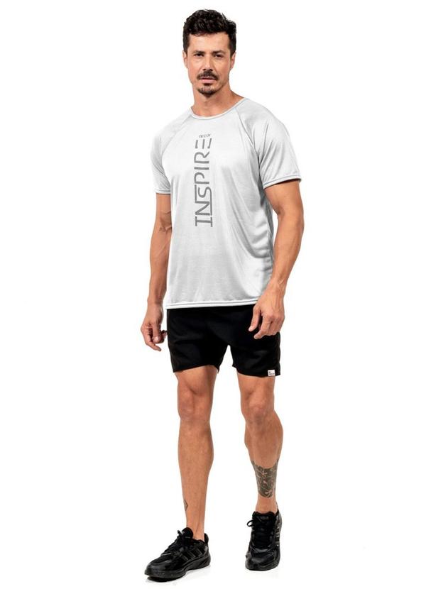 Camiseta Estampa Masculina Branco