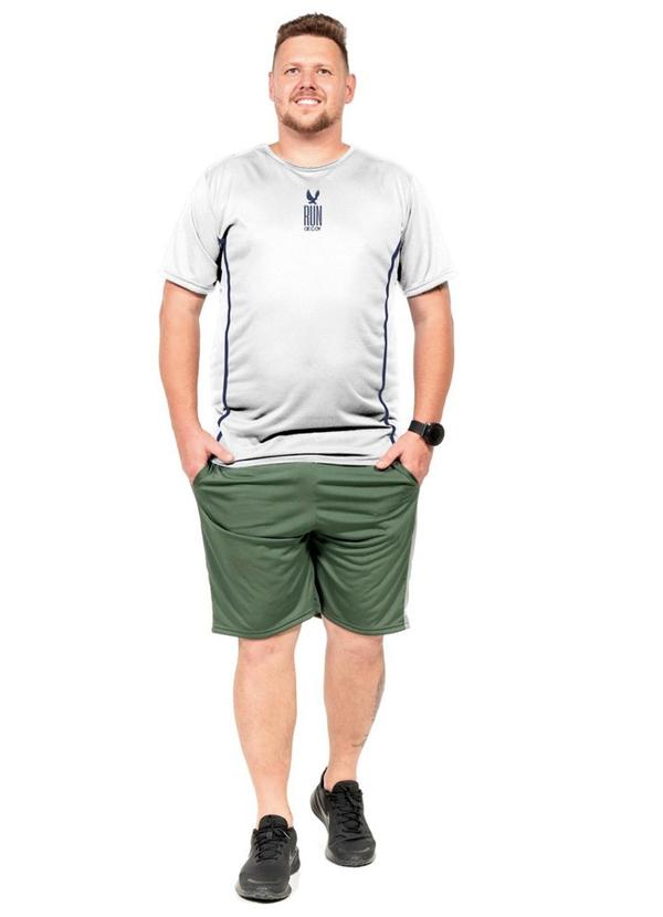 Camiseta Estampa Masculina Branco