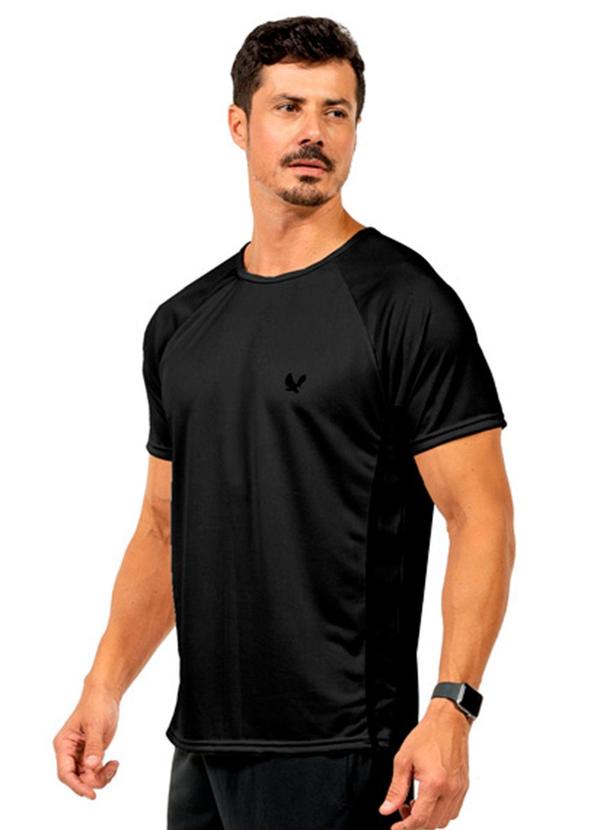 Camiseta Estampa Masculina Preto