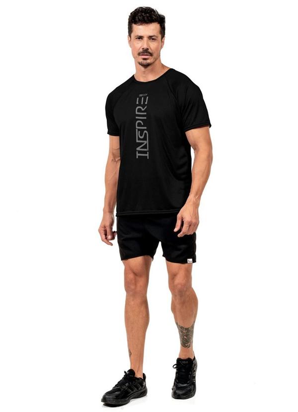 Camiseta Estampa Masculina Preto