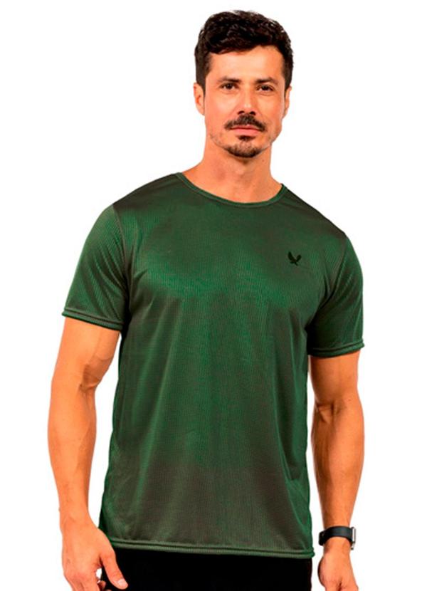 Camiseta Estampa Masculina Verde