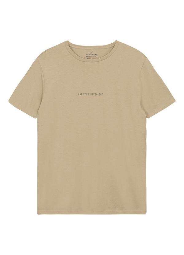 Camiseta Horizons Never End Areia