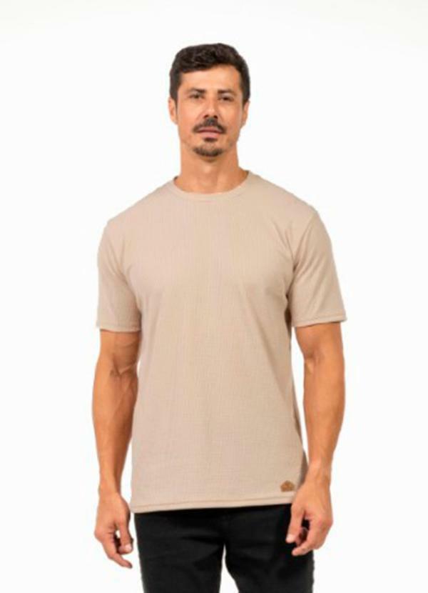 Camiseta Infantil Masculina Marrom