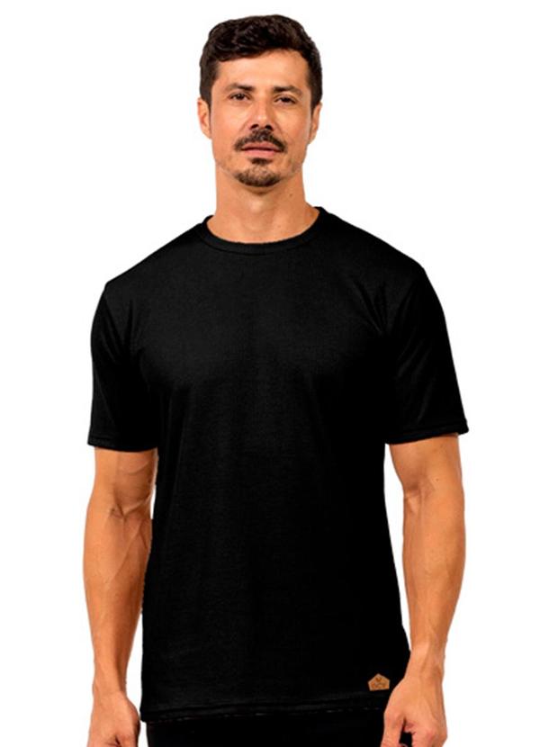 Camiseta Infantil Masculina Preto