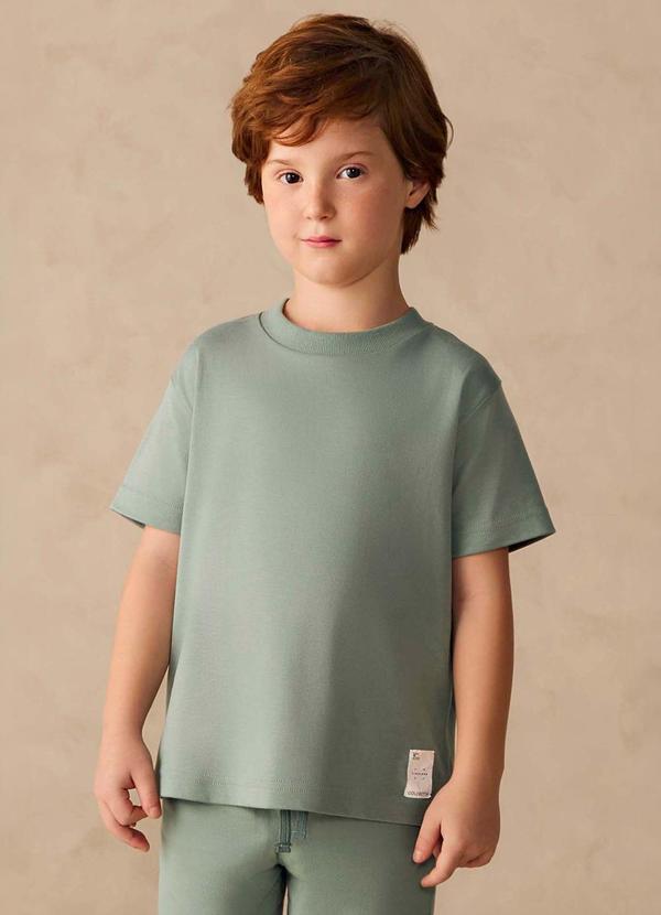 Camiseta Infantil Menino Timeless Verde