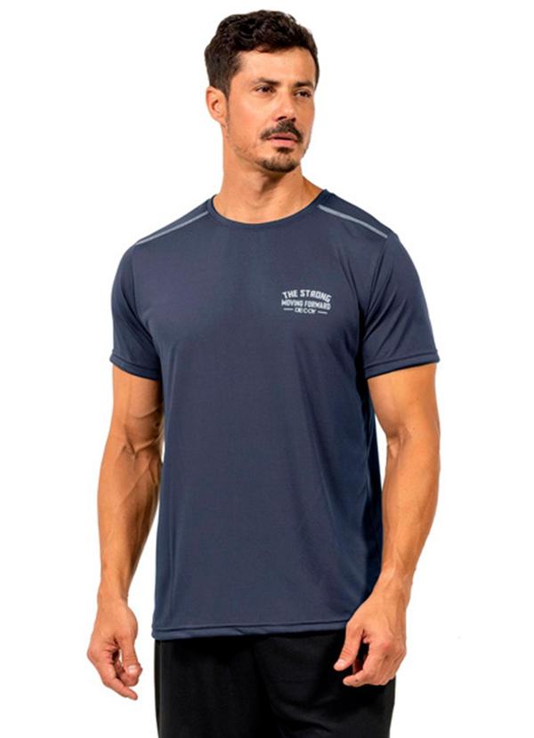 Camiseta Leve Masculina Cinza