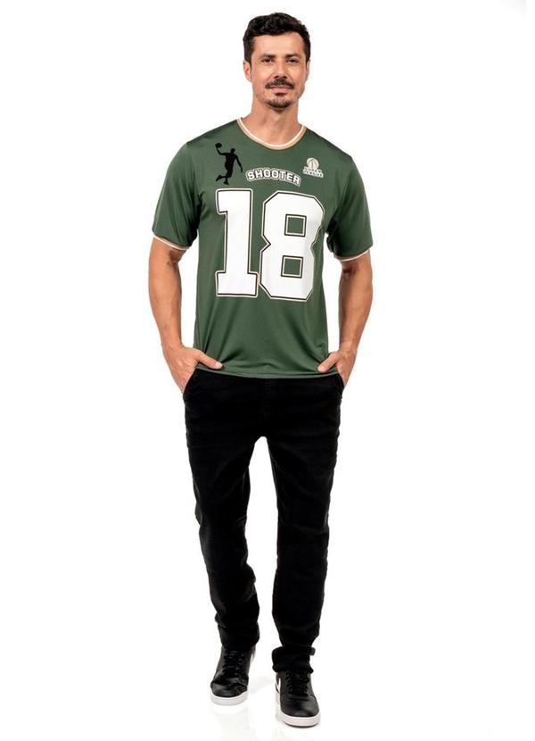 Camiseta Leve Masculina Verde