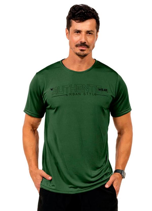 Camiseta Leve Masculina Verde
