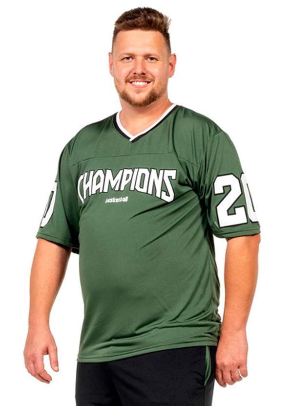 Camiseta Leve Masculina Verde