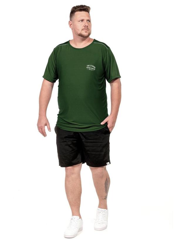 Camiseta Leve Masculina Verde