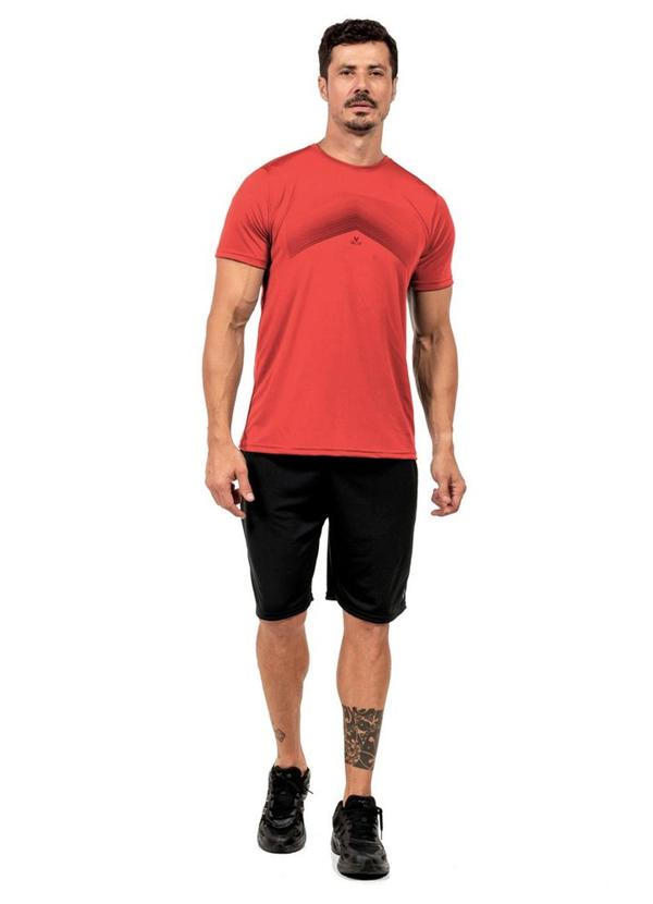 Camiseta Leve Masculina Vermelho