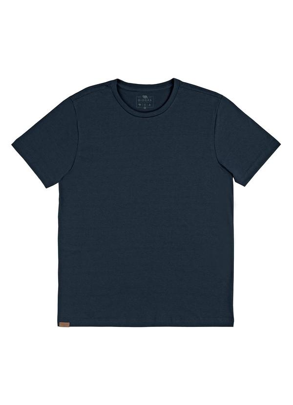 Camiseta M/C Malha Azul