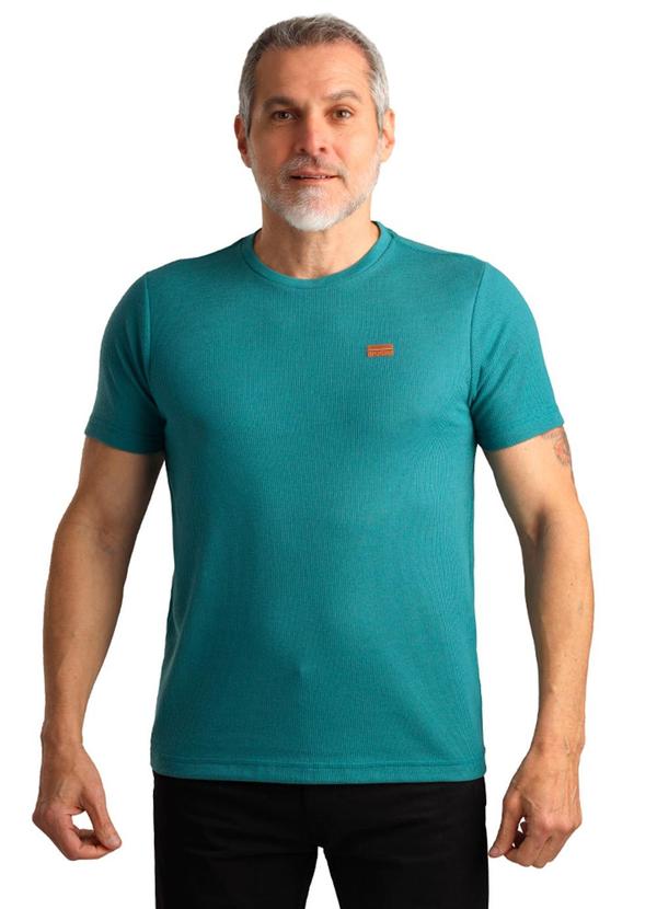 Camiseta M/C Malha Honey Abissal