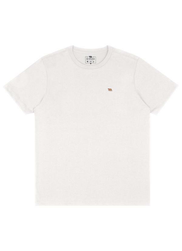 Camiseta M/C Meia Malha Branco