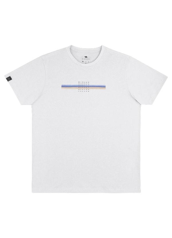 Camiseta M/C Meia Malha Branco