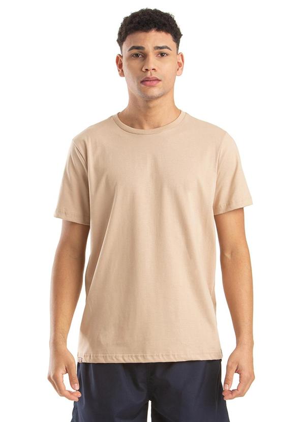 Camiseta M/C Meia Malha Deserto