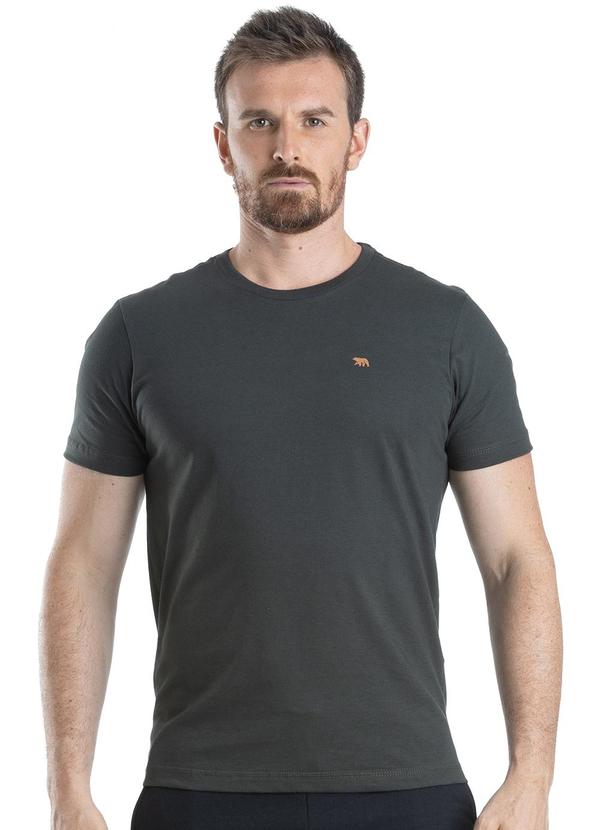 Camiseta M/C Meia Malha Verde