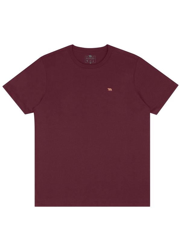 Camiseta M/C Meia Malha Vermelho