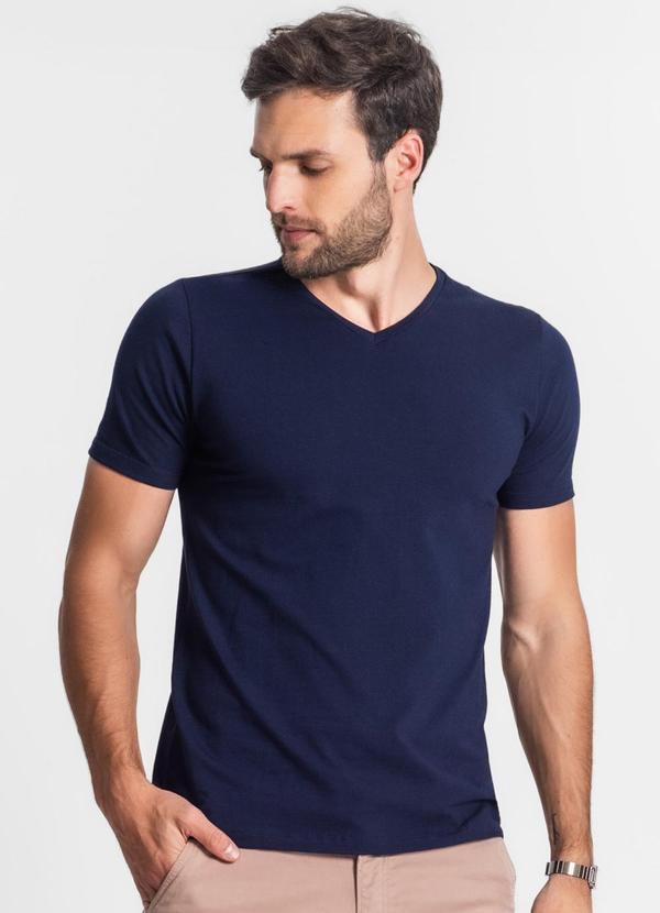 Camiseta Masculina Azul