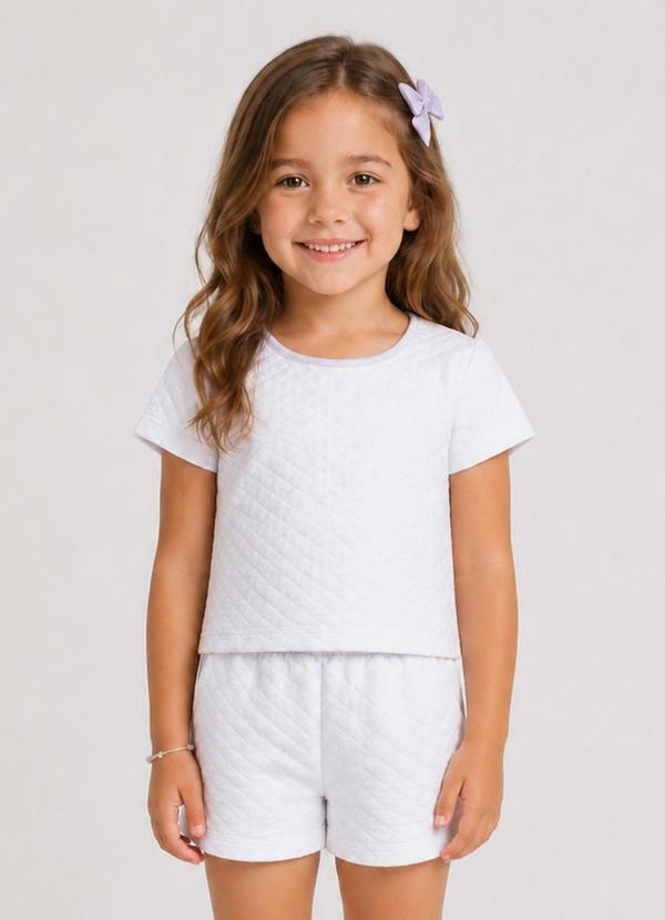 Camiseta Masculina Básica Meia Malha Branco