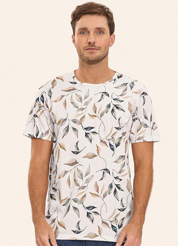Camiseta Masculina Bege