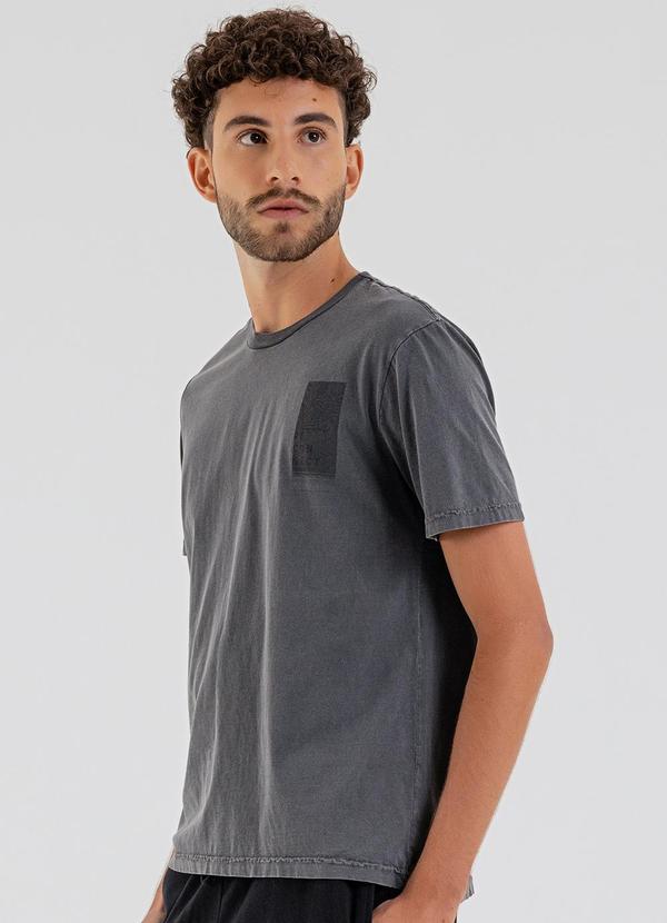 Camiseta Masculina Cinza