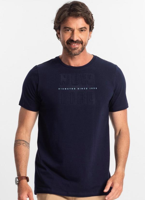 Camiseta Masculina Azul